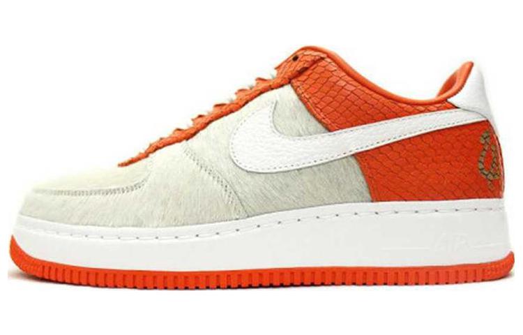 Футболка Air Force 1 Low Premium Supreme I/O Dice K Matsuzaka Daisuke 2007 Nike, оранжево-серая
