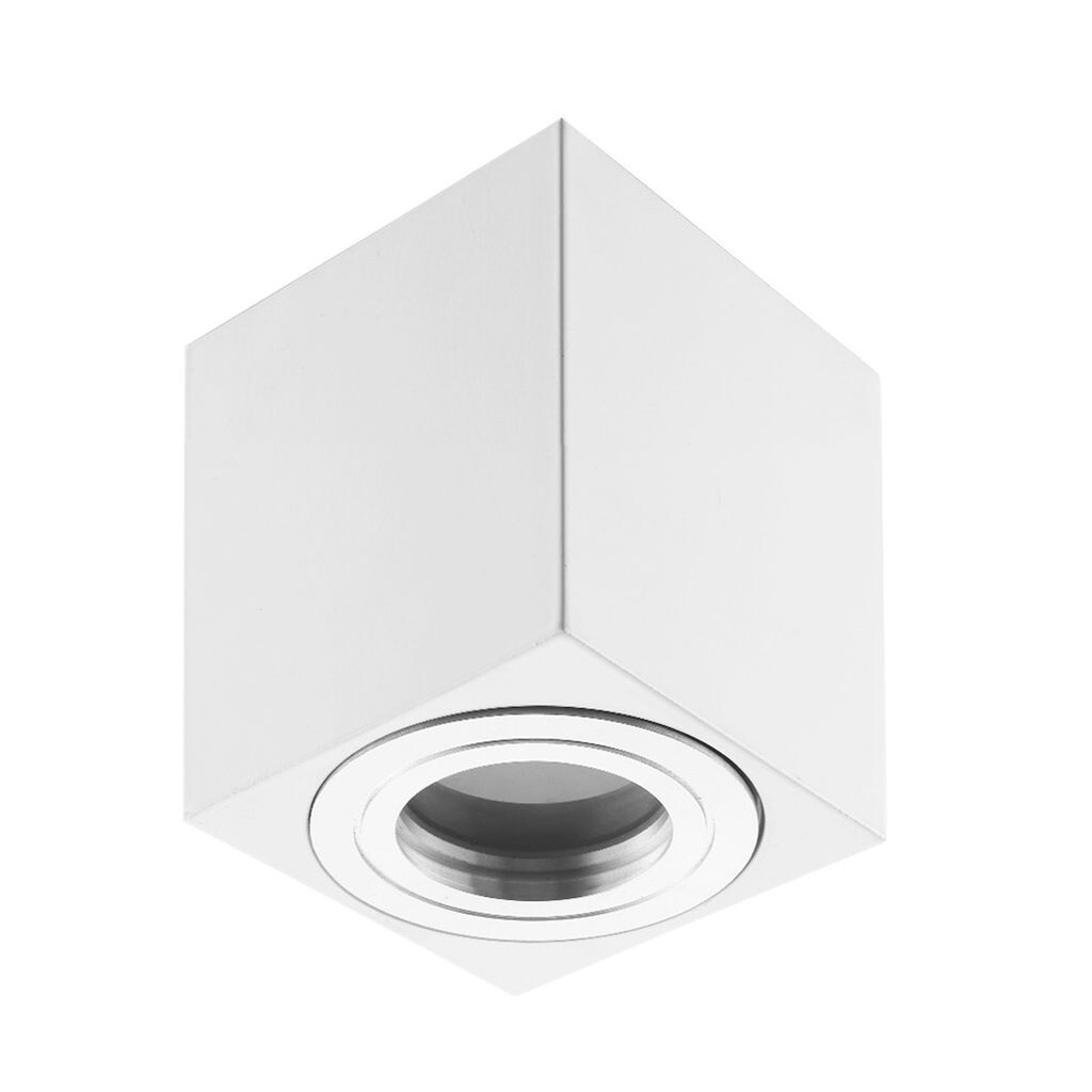 

Sweet LED накладной точечный светильник для плоской ванной комнаты IP44 квадратный белый хромированный алюминиевый потолочный точечный светильник накладной точечный светильник