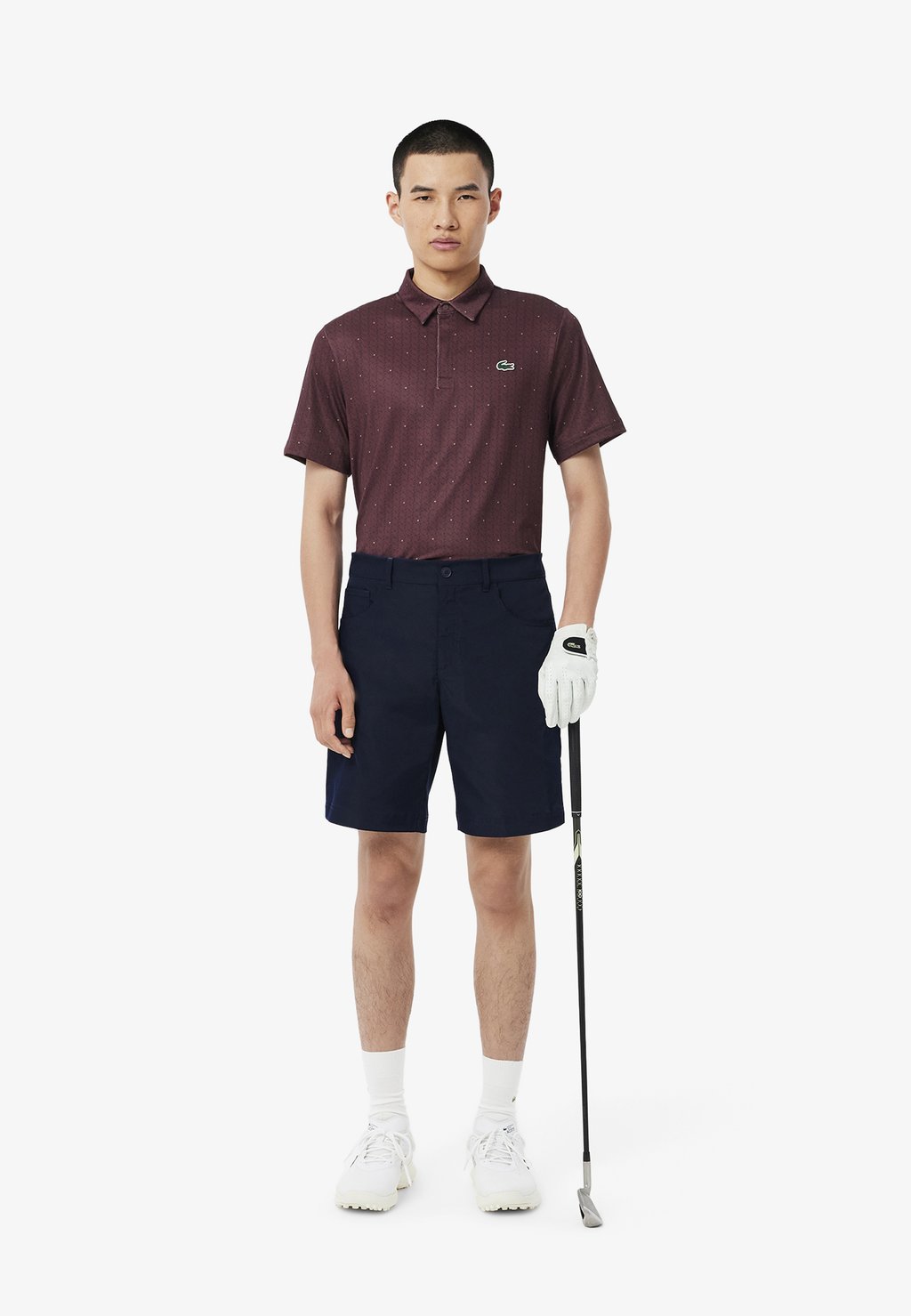 

Рубашка поло GOLF Lacoste Sport, бордовый