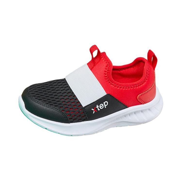 

Кроссовки XTEP Kids Lifestyle Shoes GS Low-top Black/champion Red, черный/красный