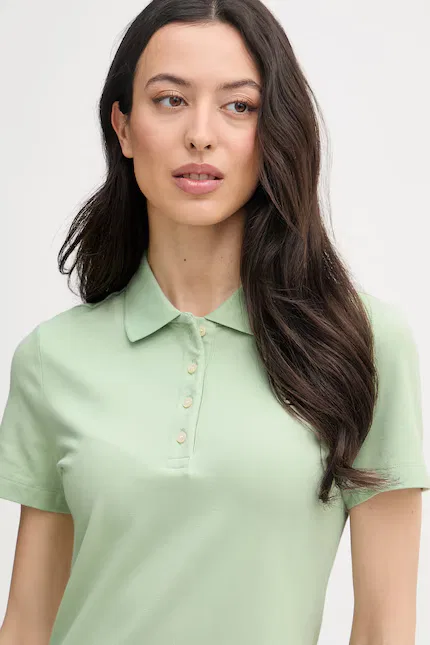 Платье мини из хлопка с эластаном Tommy Hilfiger, зеленый — фото 4