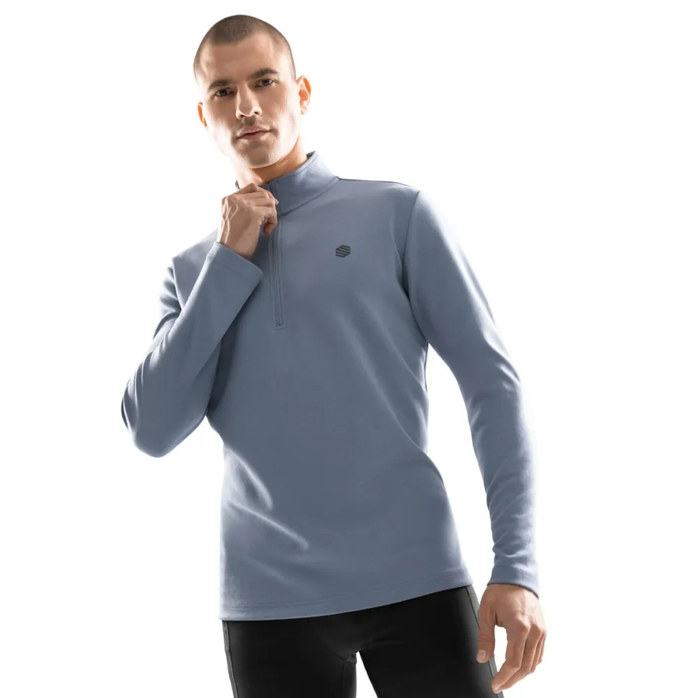 

Толстовка Siroko Blur half zip, синий