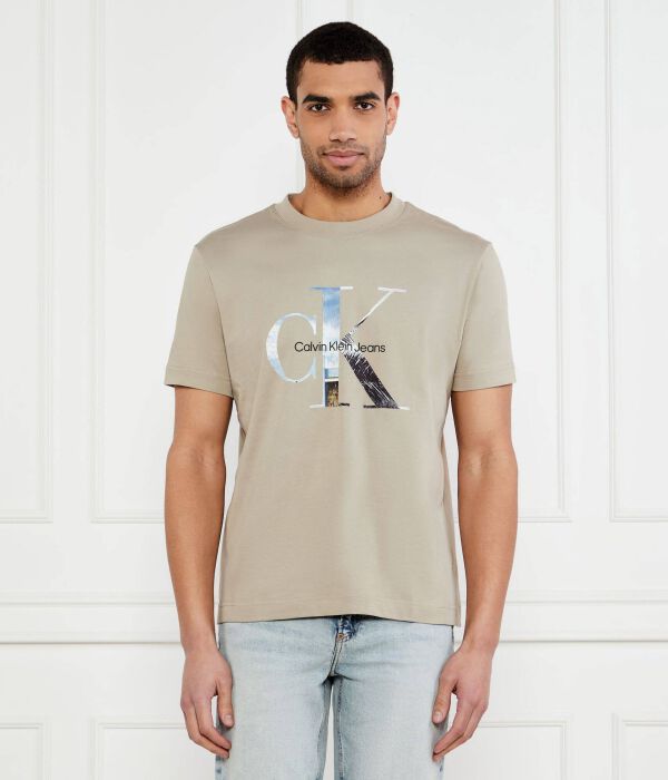 

Футболки Regular fit Calvin Klein Jeans, желтый