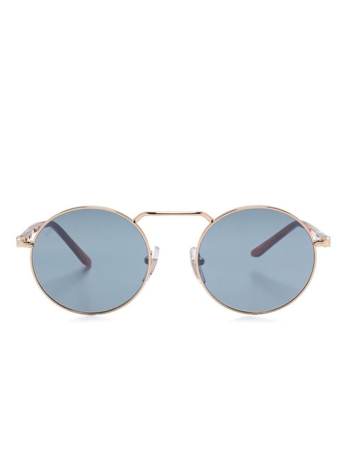 

Persol солнцезащитные очки в круглой оправе, золотой