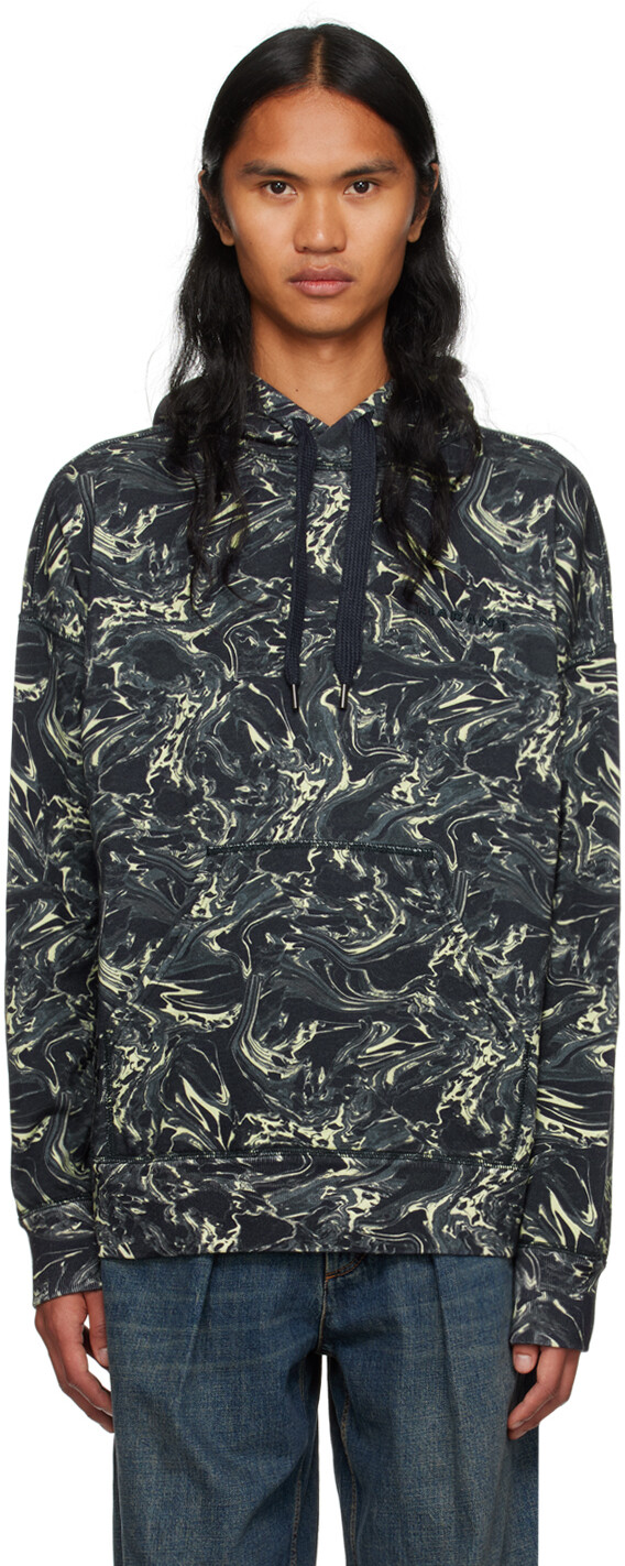 

Темно-синее худи Marvin Isabel Marant, Синий, Темно-синее худи Marvin Isabel Marant
