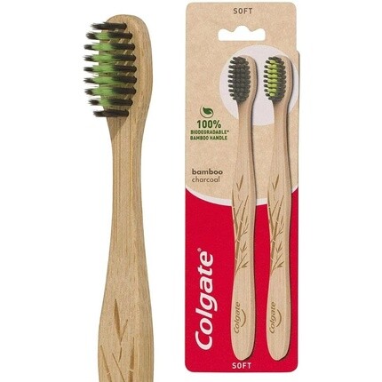 

Мягкая зубная щетка с бамбуковым углем, Colgate