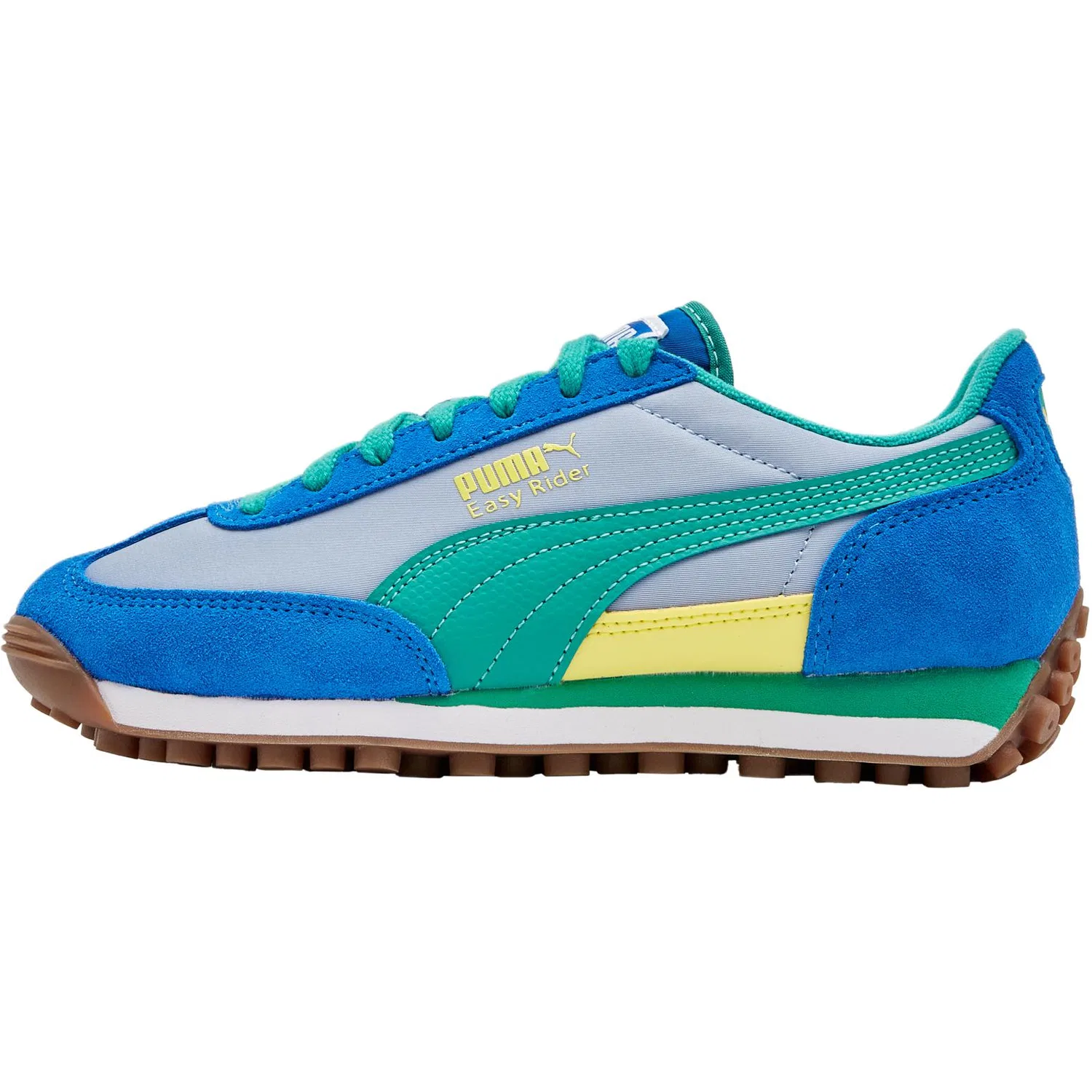 Кроссовки детские повседневные PUMA Blue Green Multicolor