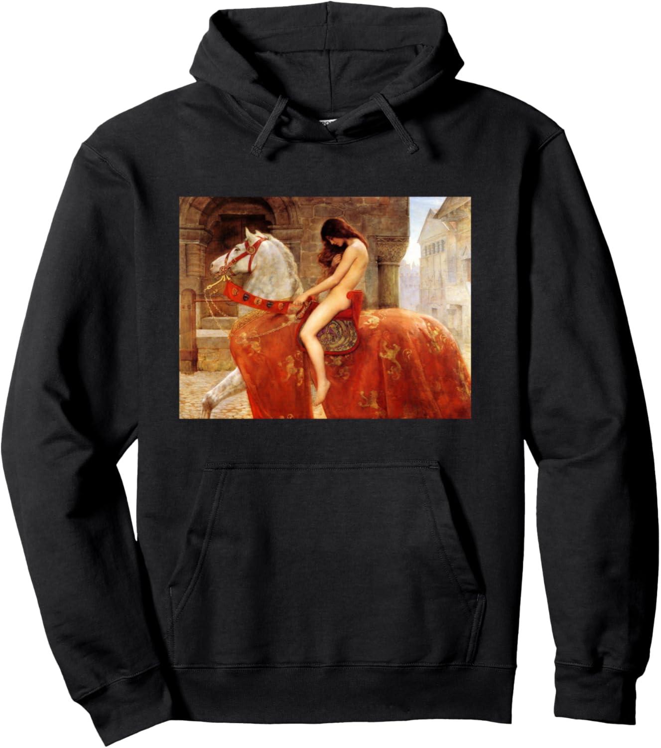 

Худи John Mala Collier Lady Godiva Vintage Images, черный