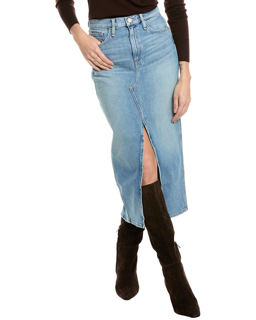 

Реконструированная юбка-миди HUDSON Jeans, синий