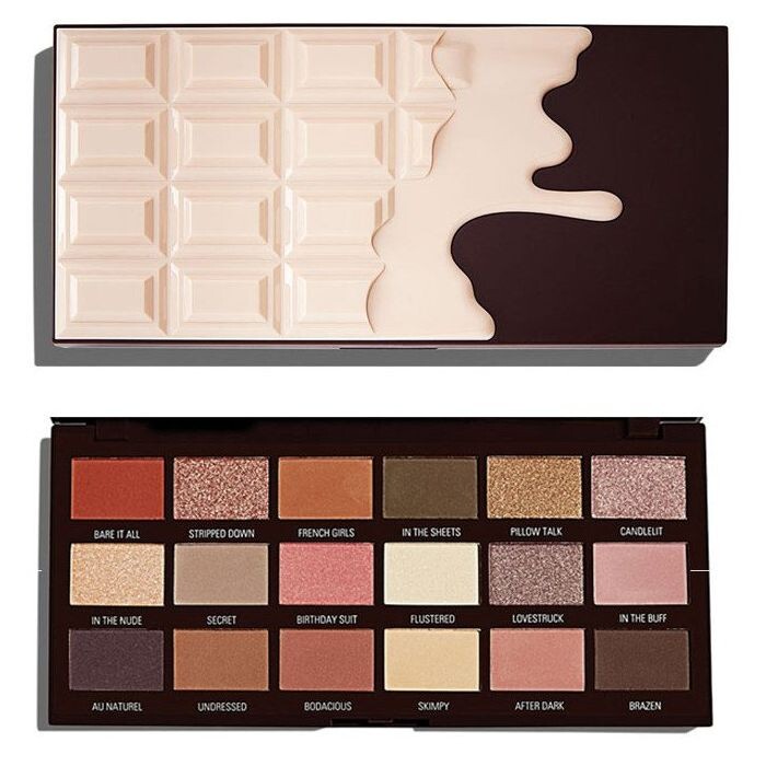 

Тени для век Nude Chocolate Paleta de Sombras I Heart Revolution, Multicolor