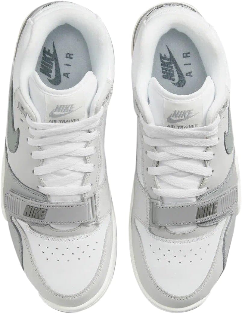 Баскетбольные кроссовки Nike Air Trainer 1 Photon мужские, Photon Dust Light Smoke Grey S — фото 3