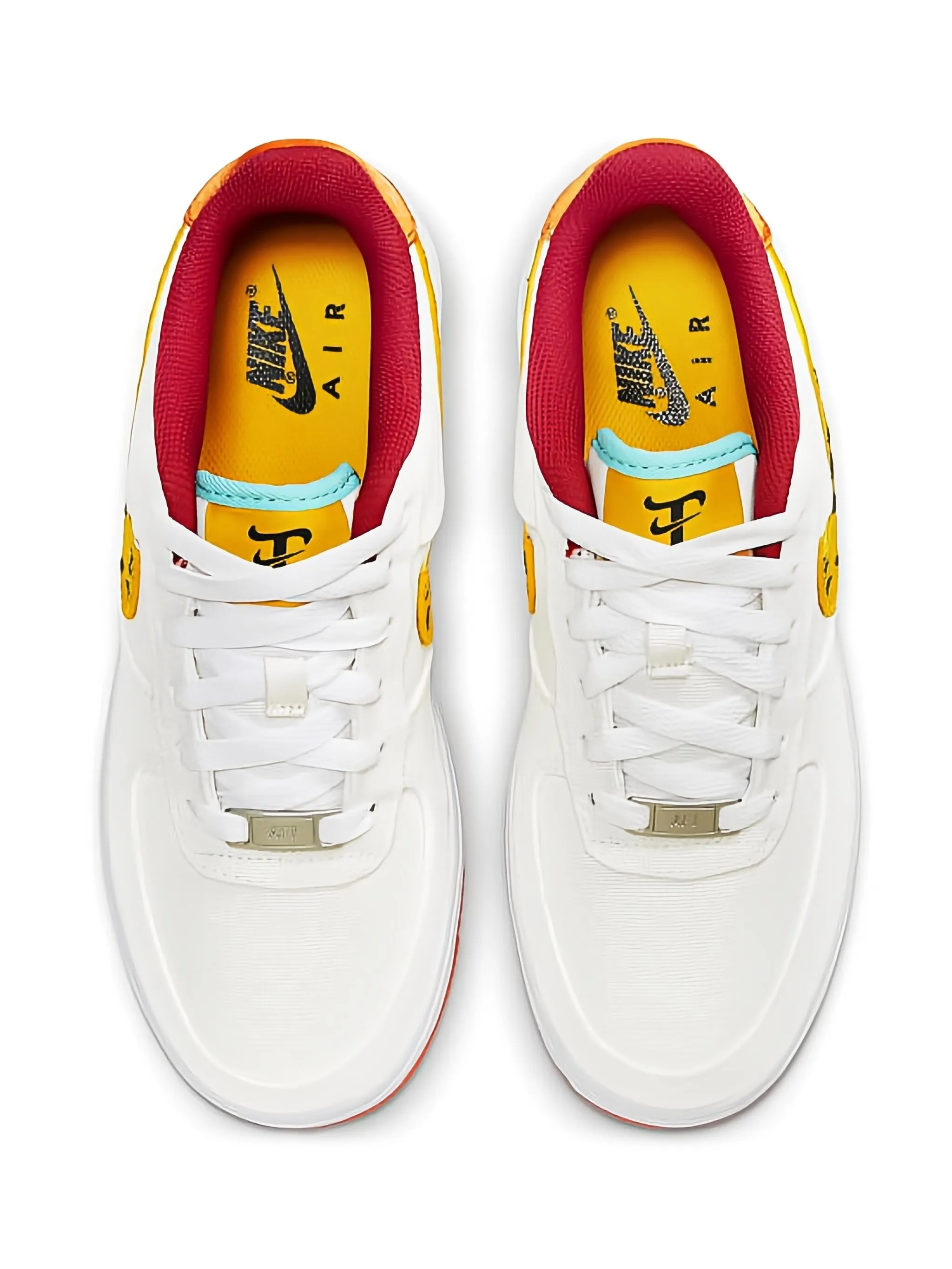 Кроссовки Air Force 1 Low 07 LX Nike Kids, белый — фото 3