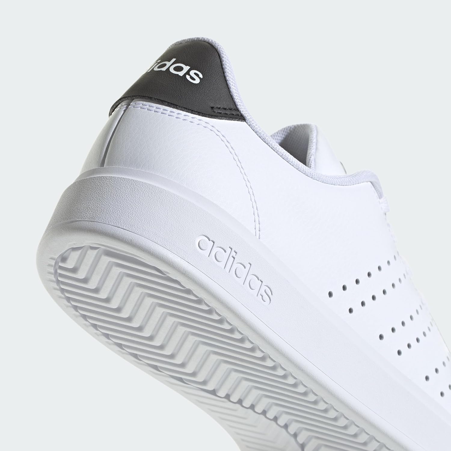 Мужские кроссовки Adidas Advantage 2.0, белый/черный — фото 4