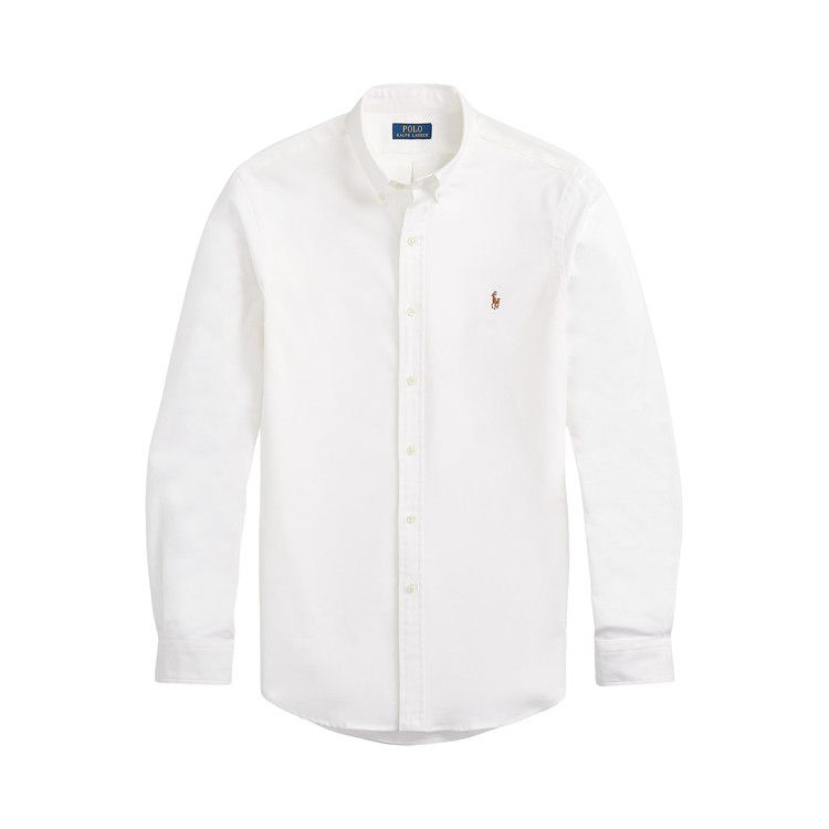 

Рубашка Polo Ralph Lauren Long-Sleeve Stretch Oxford Sport Shirt, Washed Forest