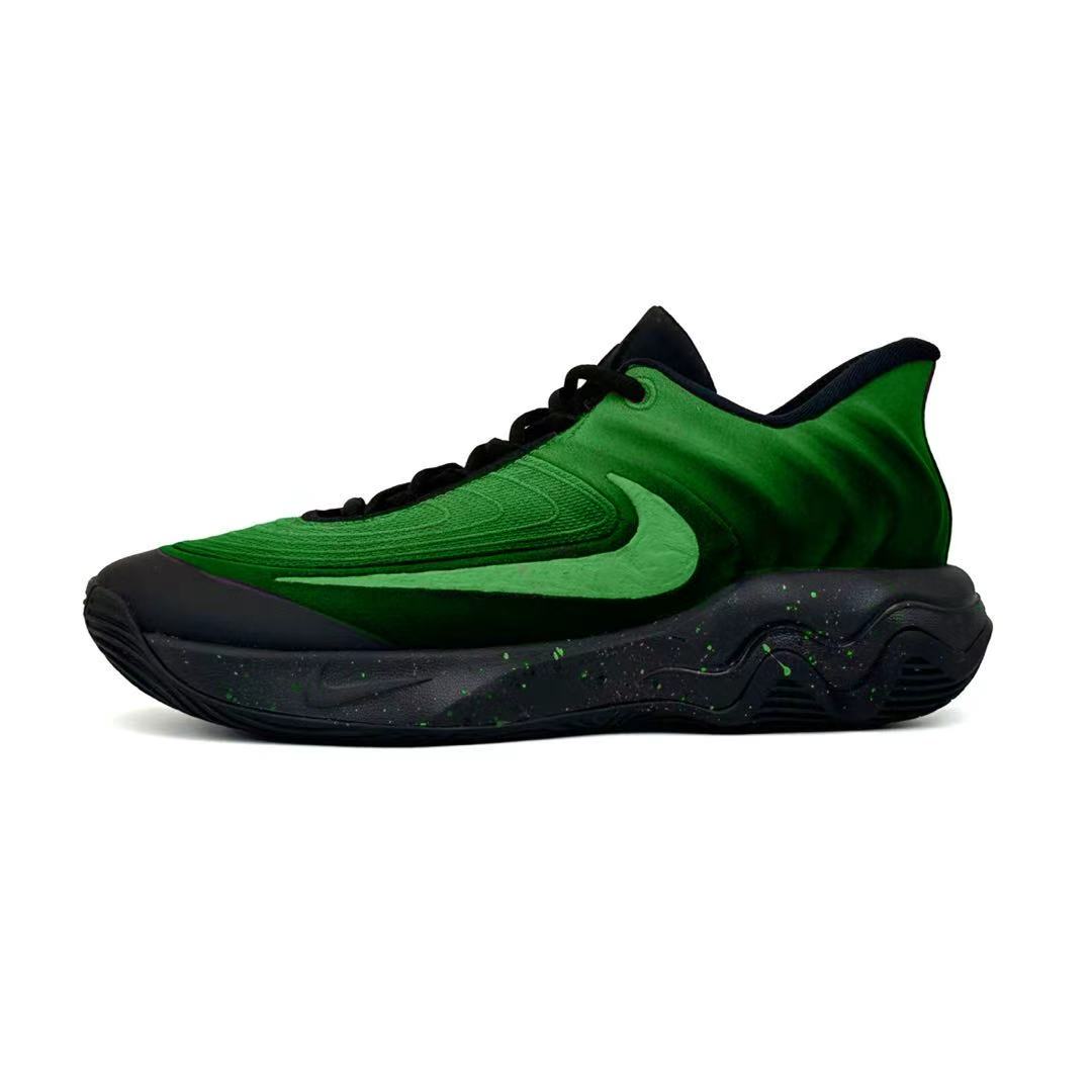 

Nike Кроссовки баскетбольные Giannis Immortality 4 Green Black Phantom низкие мужские устойчивые к истиранию