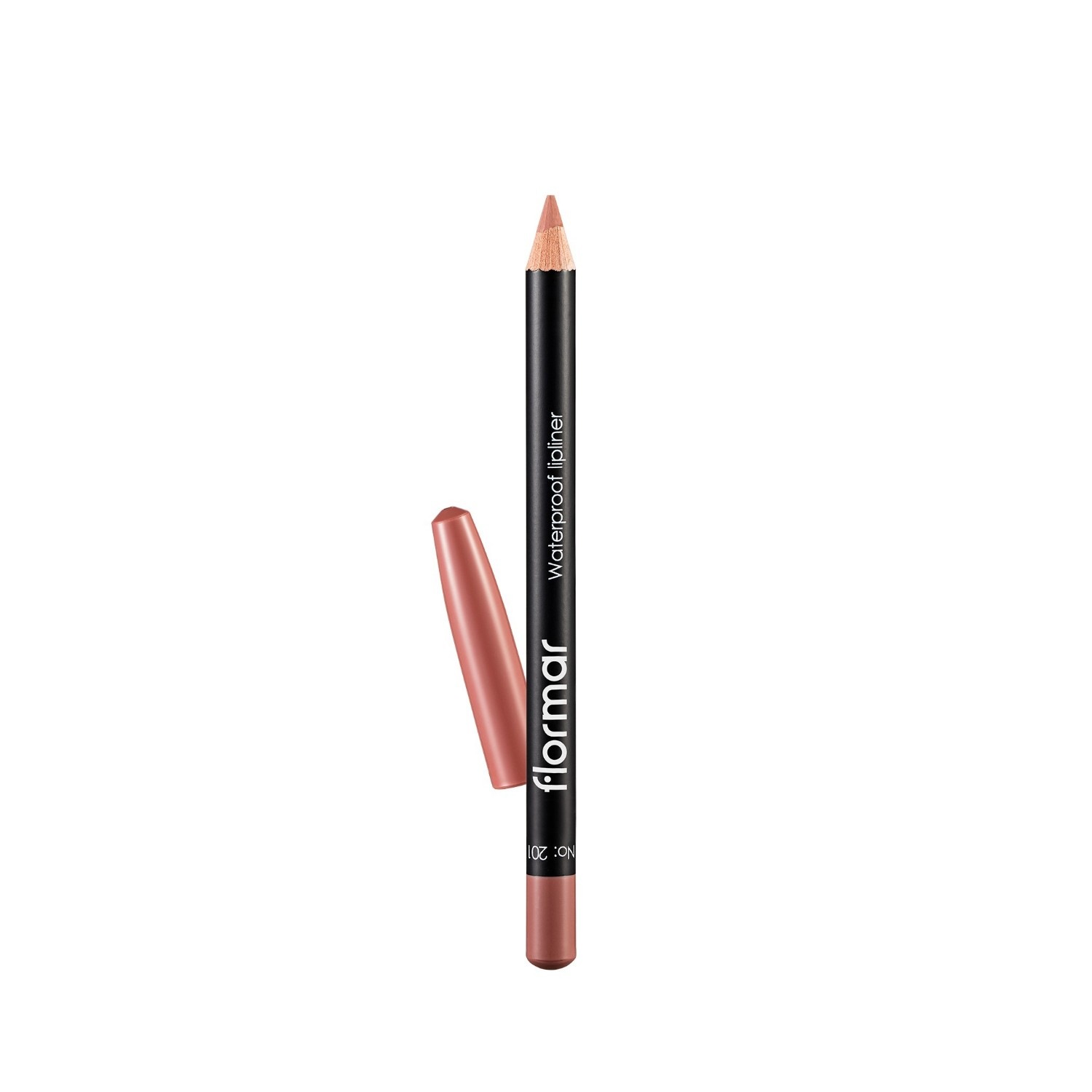 

Карандаш для губ waterproof lipliner 246 rosebush Flormar, ntrlly - pink, вес 1.14 гр.