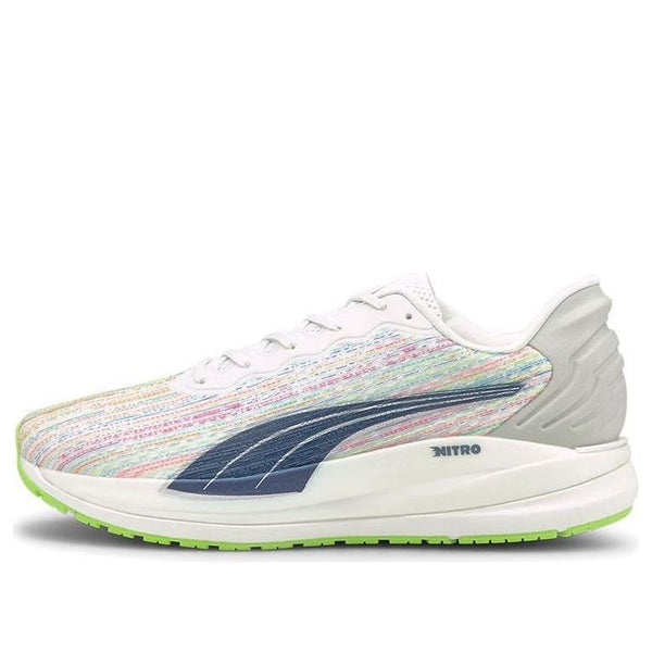 

Кроссовки magnify nitro sp 'white sunblaze green glare' Puma, бежевый