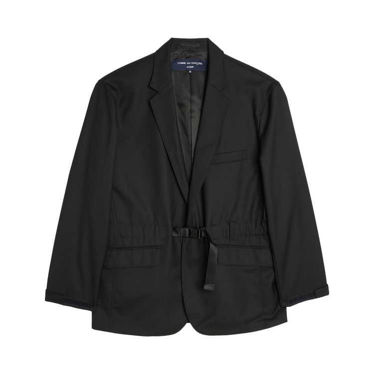 

Блейзер Comme des Garçons Homme Plus Wool Serge Blazer Black, черный