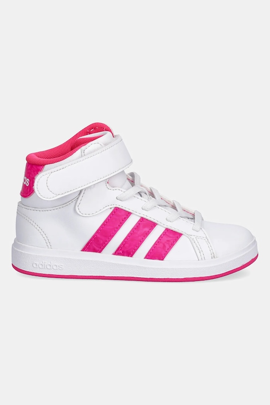 Детские кроссовки Grand Court Mid Adidas, белый — фото 2