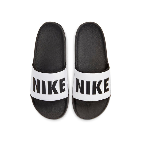 Тапочки offcourt slide 'marble - black white' Nike, черный — фото 3