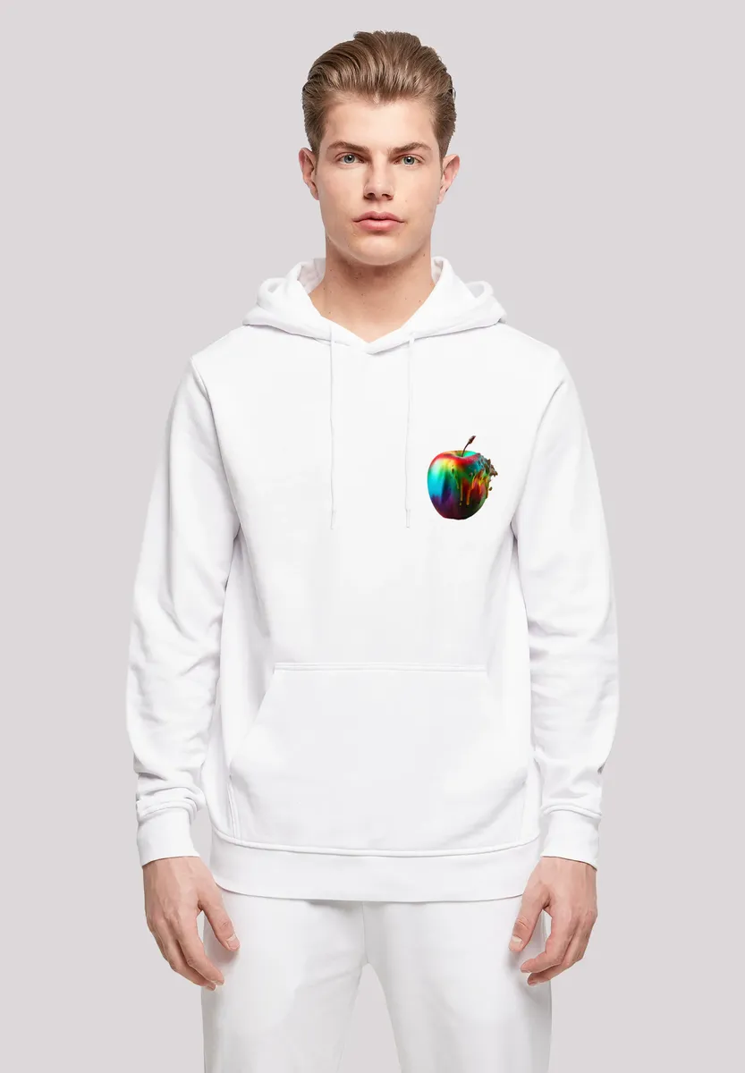 

Толстовка F4NT4STIC "Colorfood Collection - Rainbow Apple", принт, белый