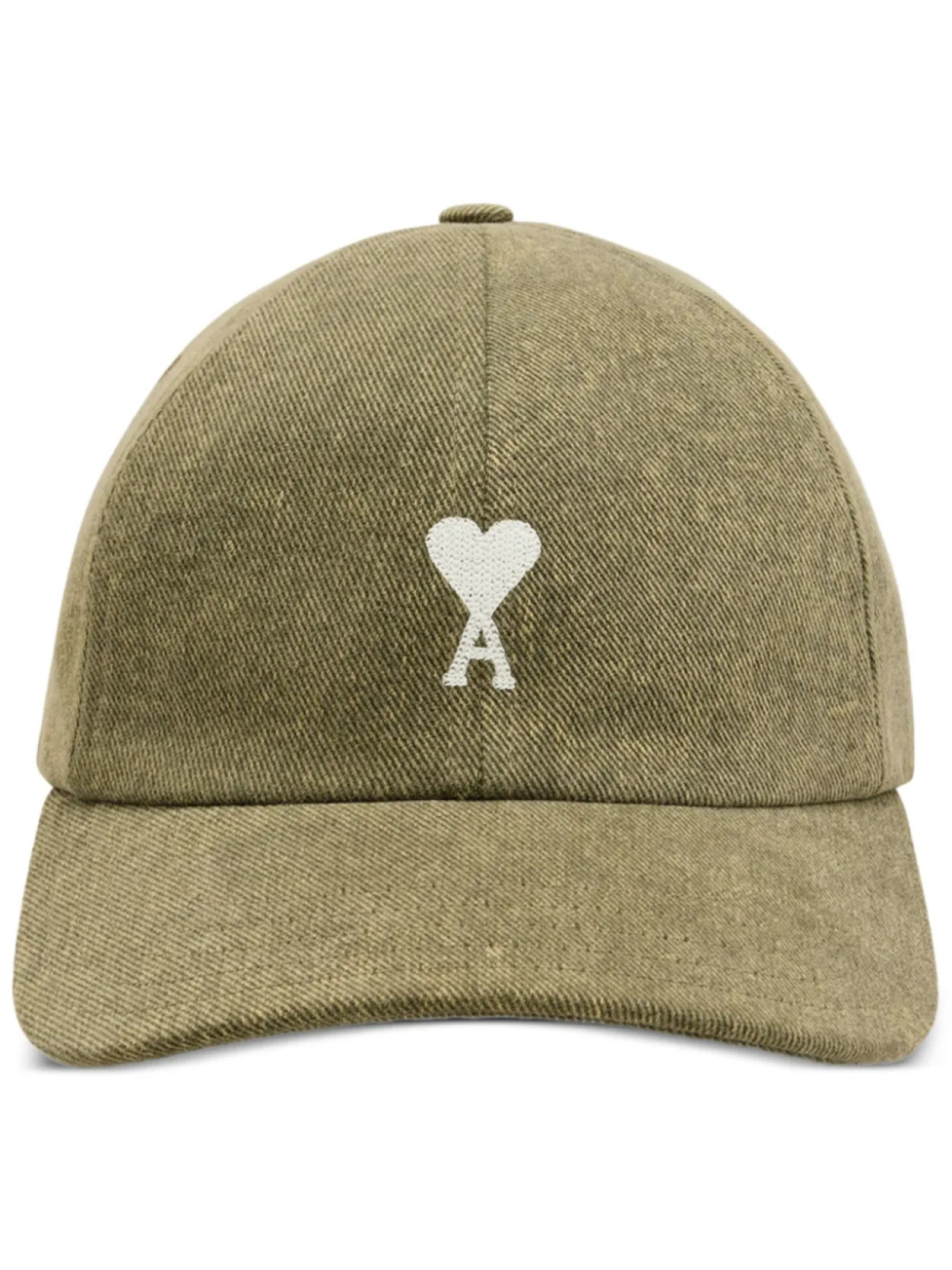 

AMI Paris кепка с монограммой Ami de Coeur, зеленый