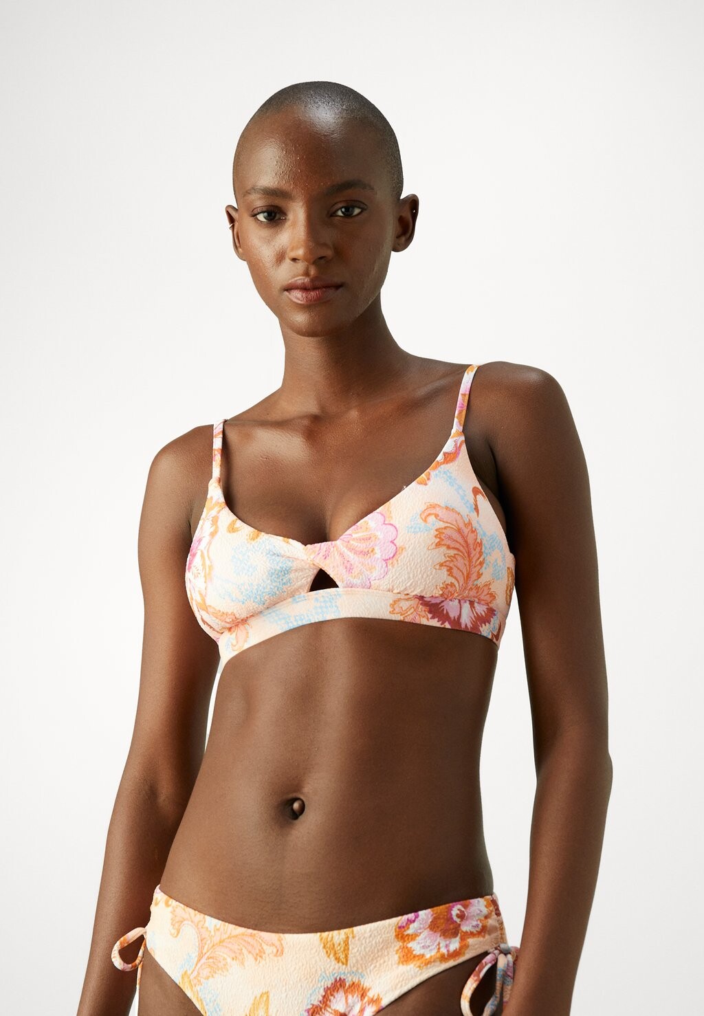 

Верх бикини Spring Festival Twist Front Seafolly, абрикос