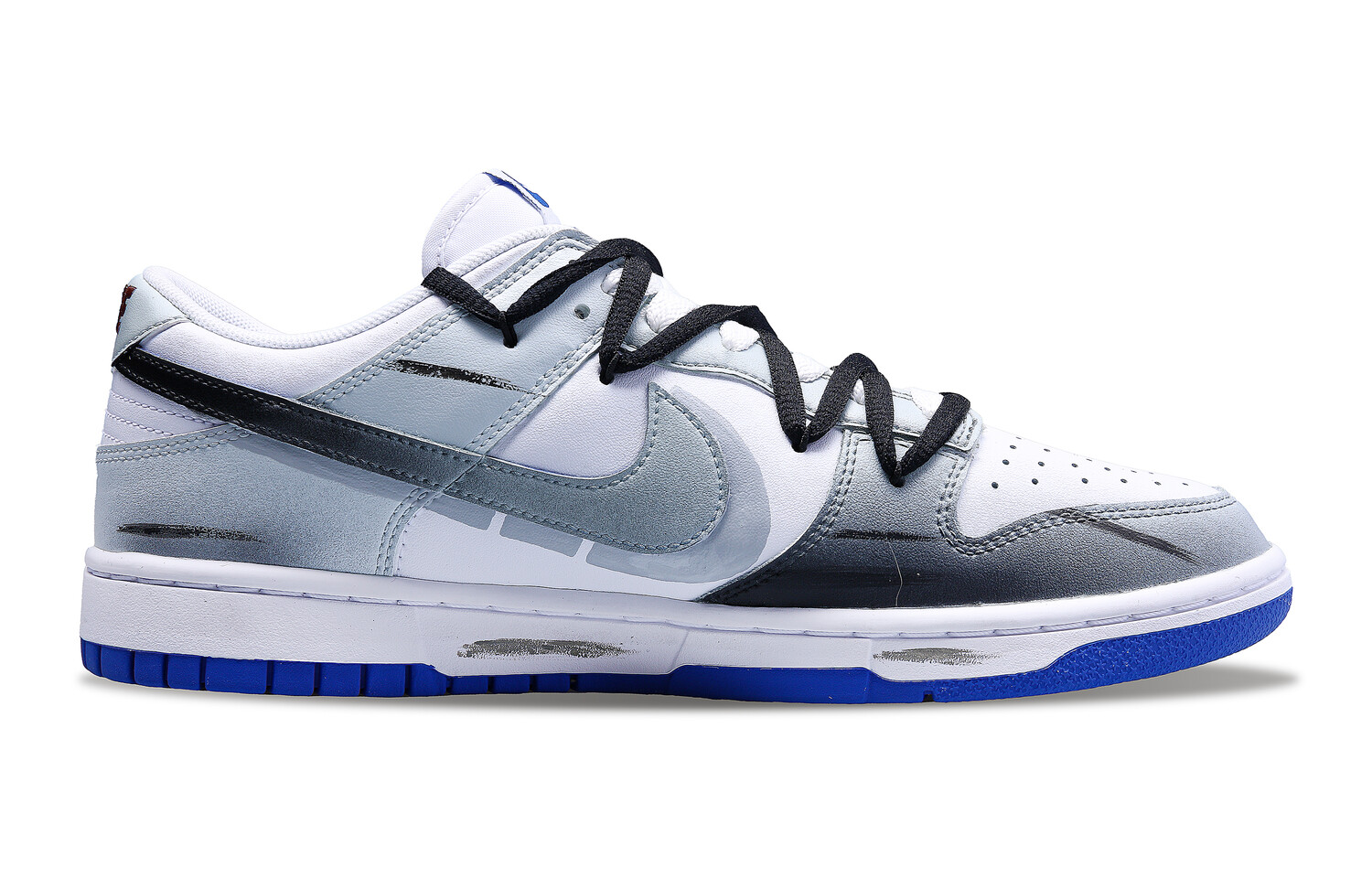 

Кроссовки Nike Dunk Skateboard Shoes Men Low-Top Gray, серый