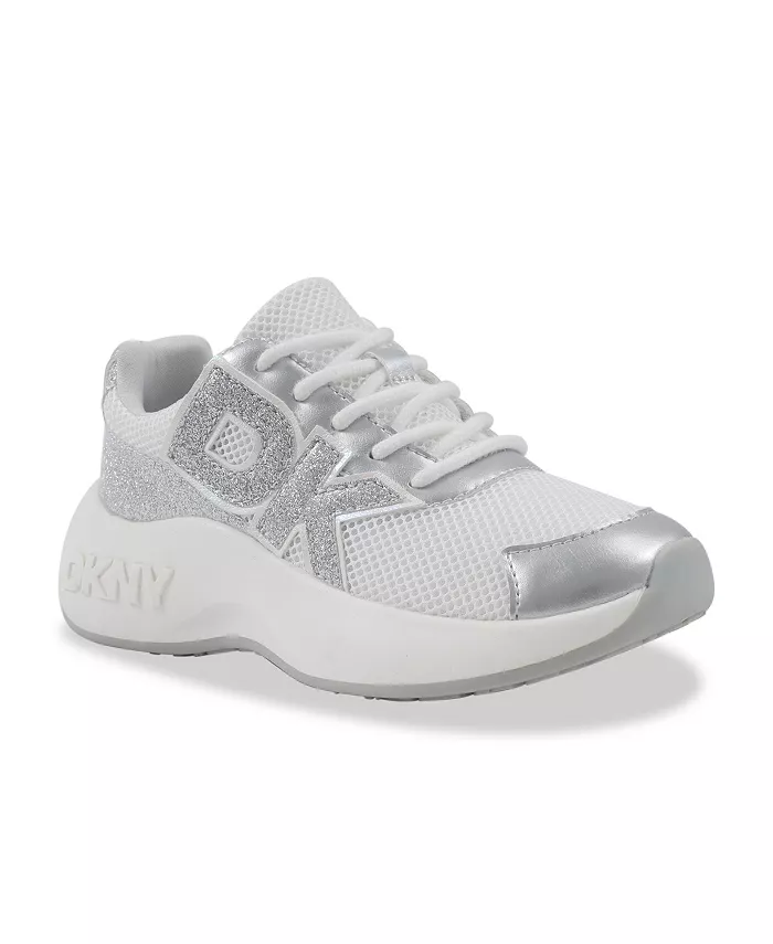 

Маленькие и большие девочки Taylor Tristan модные кроссовки Dkny, белый