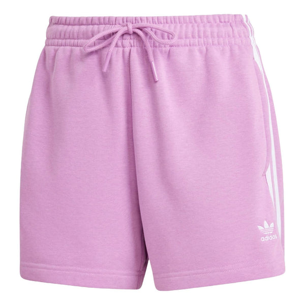 

Шорты 3-stripes french terry shorts 'purple' Adidas, фиолетовый