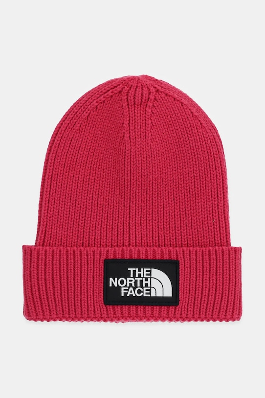 

Детская шапка Kids TNF Logo Box Cuffed Beanie The North Face, розовый
