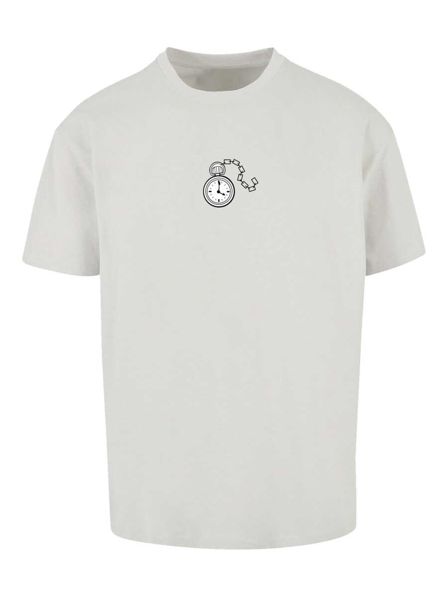 

Рубашка F4NT4STIC Alice im Wunderland Uhr Hase Heroes of Childhood, светло-серый