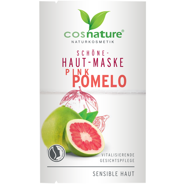 

Натуральная косметическая маска для лица, 16 мл Cosnature Pomelo