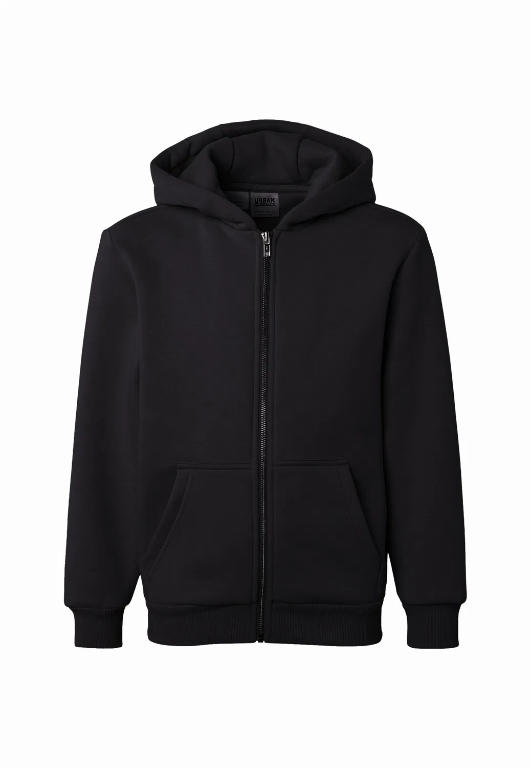 Худи на молнии Urban Classics, черного цвета