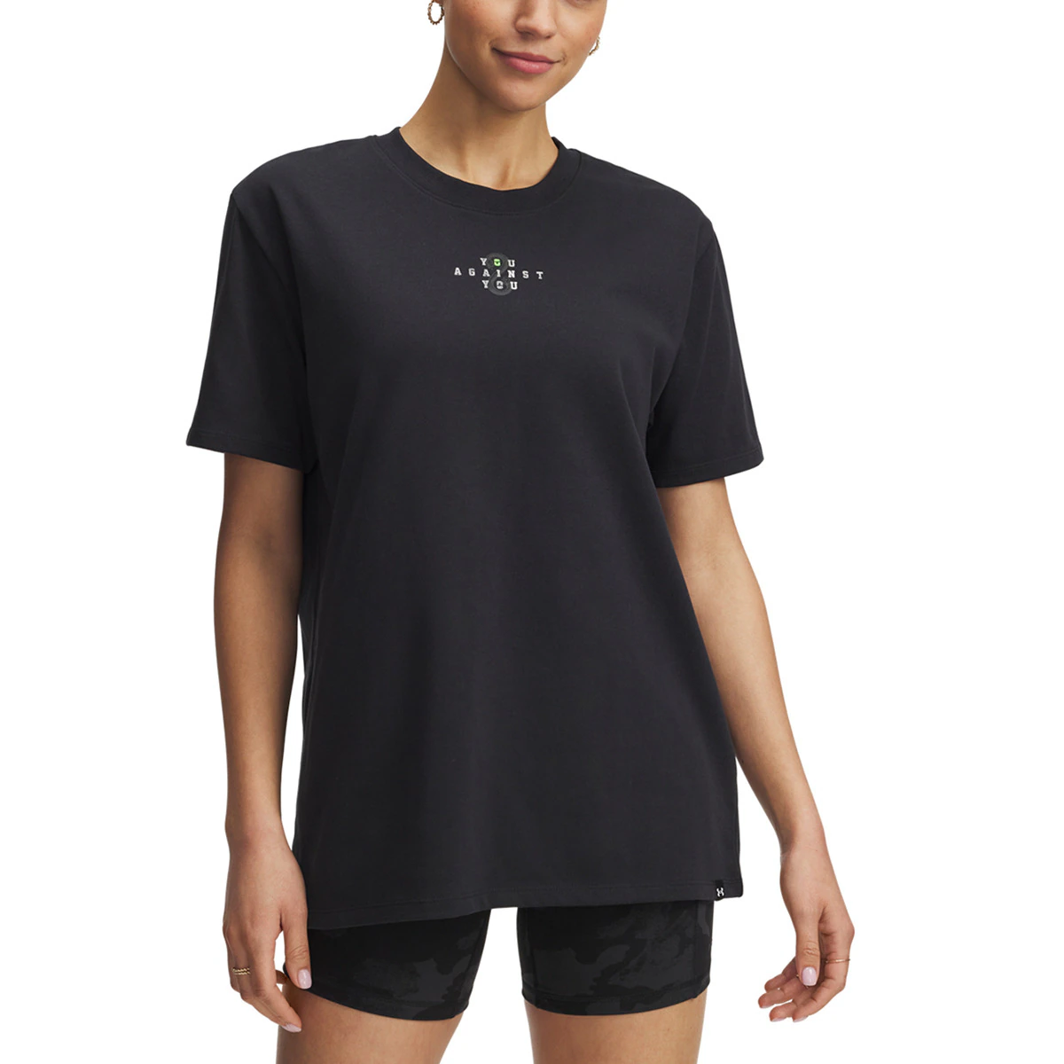 

Женская футболка Pjt Rck Campus T Under Armour, черный