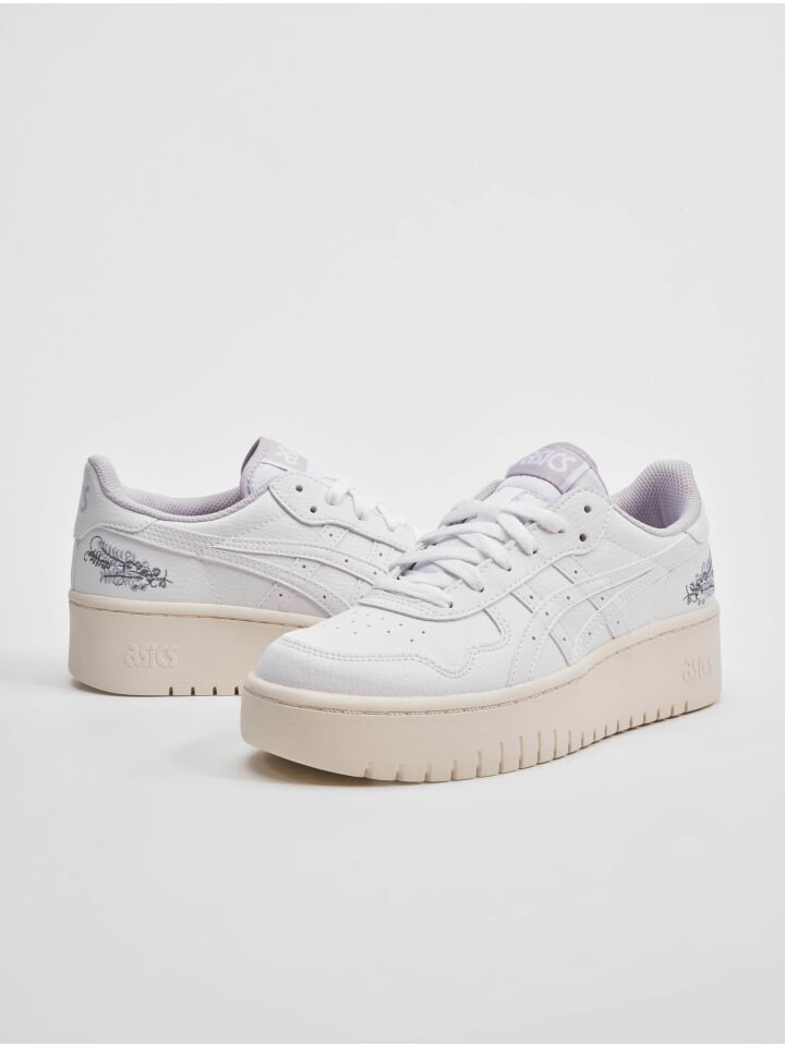 

Кроссовки на шнуровке ASICS SportStyle, цвет white/lilac hint