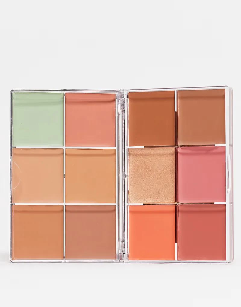 Палетка для лица Revolution Everything Base Face Icon Complexion Palette, Medium — фото 3