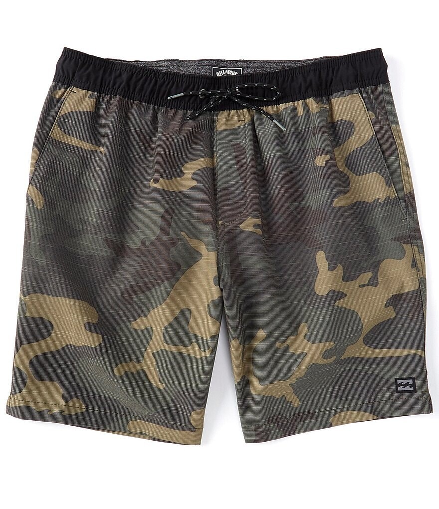 

Billabong Crossfire Elastic Waist 19 Прогулочные шорты с внешним швом, мультиколор