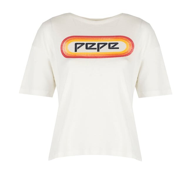 

Футболка paula женская кремовая Pepe Jeans, бежевый