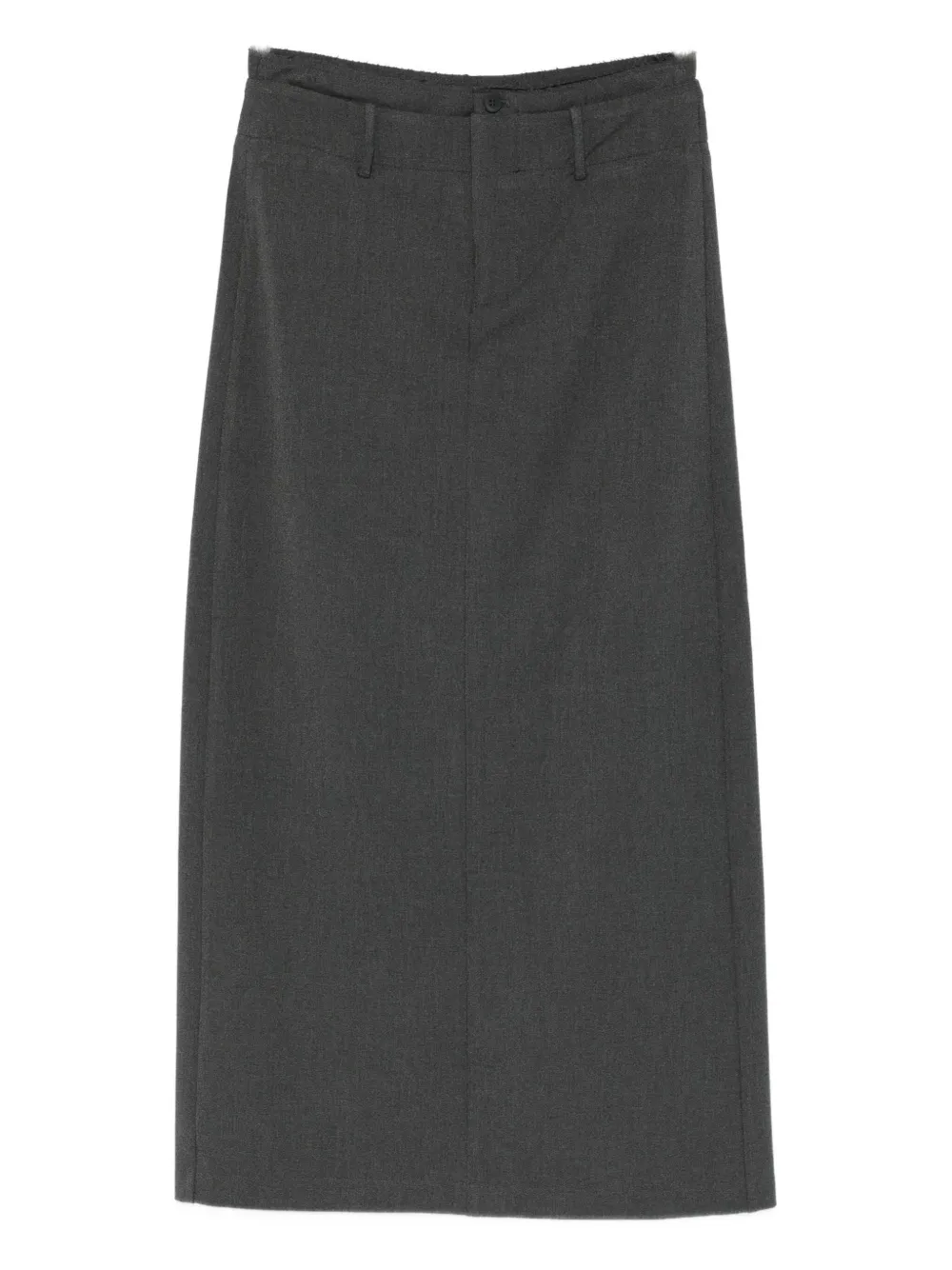 

Юбка с завышенной талией прямого кроя Eleh, серый