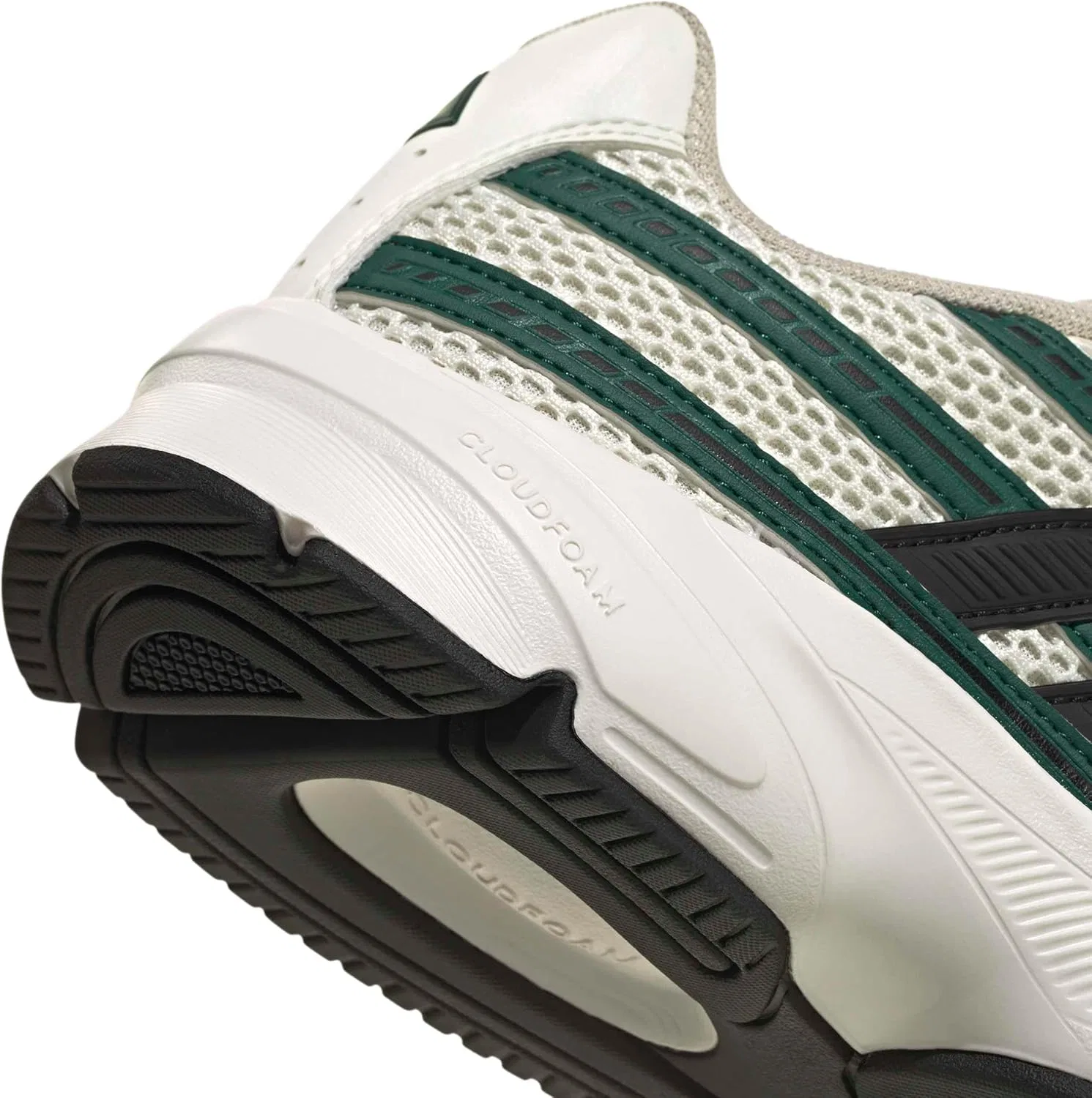 Мужские кроссовки Adidas Technochaos 2000, Off White Core Black Collegiate Green — фото 4
