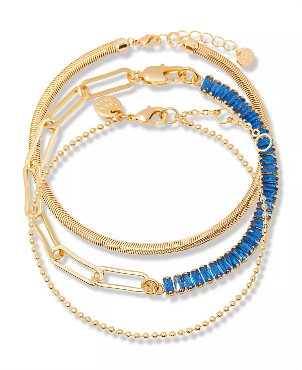 

Теннисный браслет с камнем Прии Brook & York, september