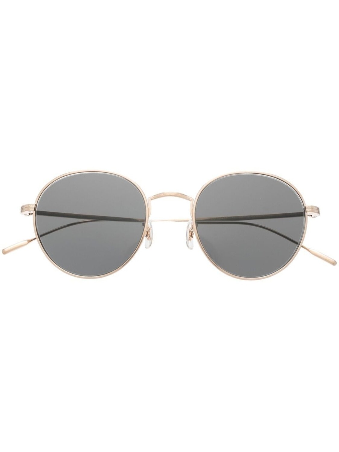 

Oliver Peoples солнцезащитные очки Altair в круглой оправе, золотистый