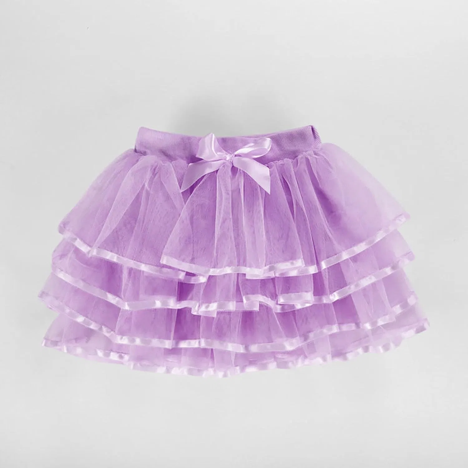Юбка-пачка для девочек, многослойная, фатин, Purple — фото 3