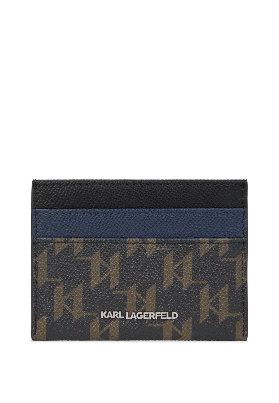 

Кошелек KARL LAGERFELD Business card holder, Black/Brown/Black