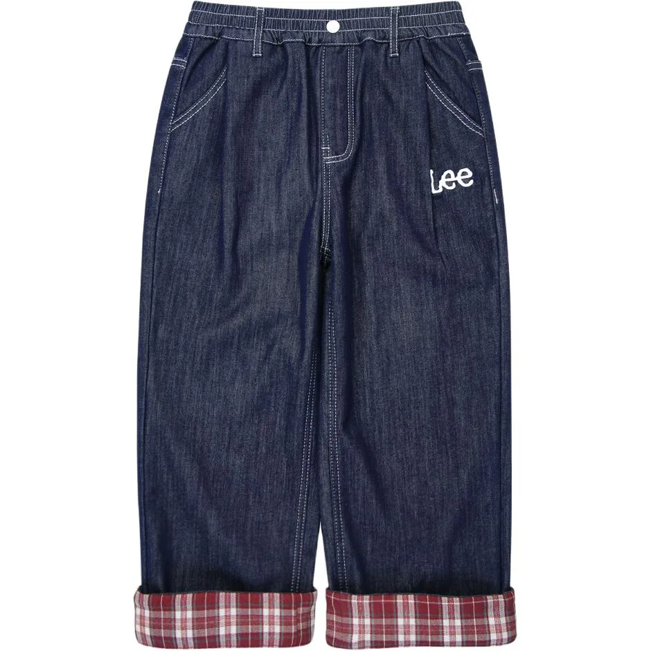 Детские джинсы Lee, темно-синий (Fleece-Lined)