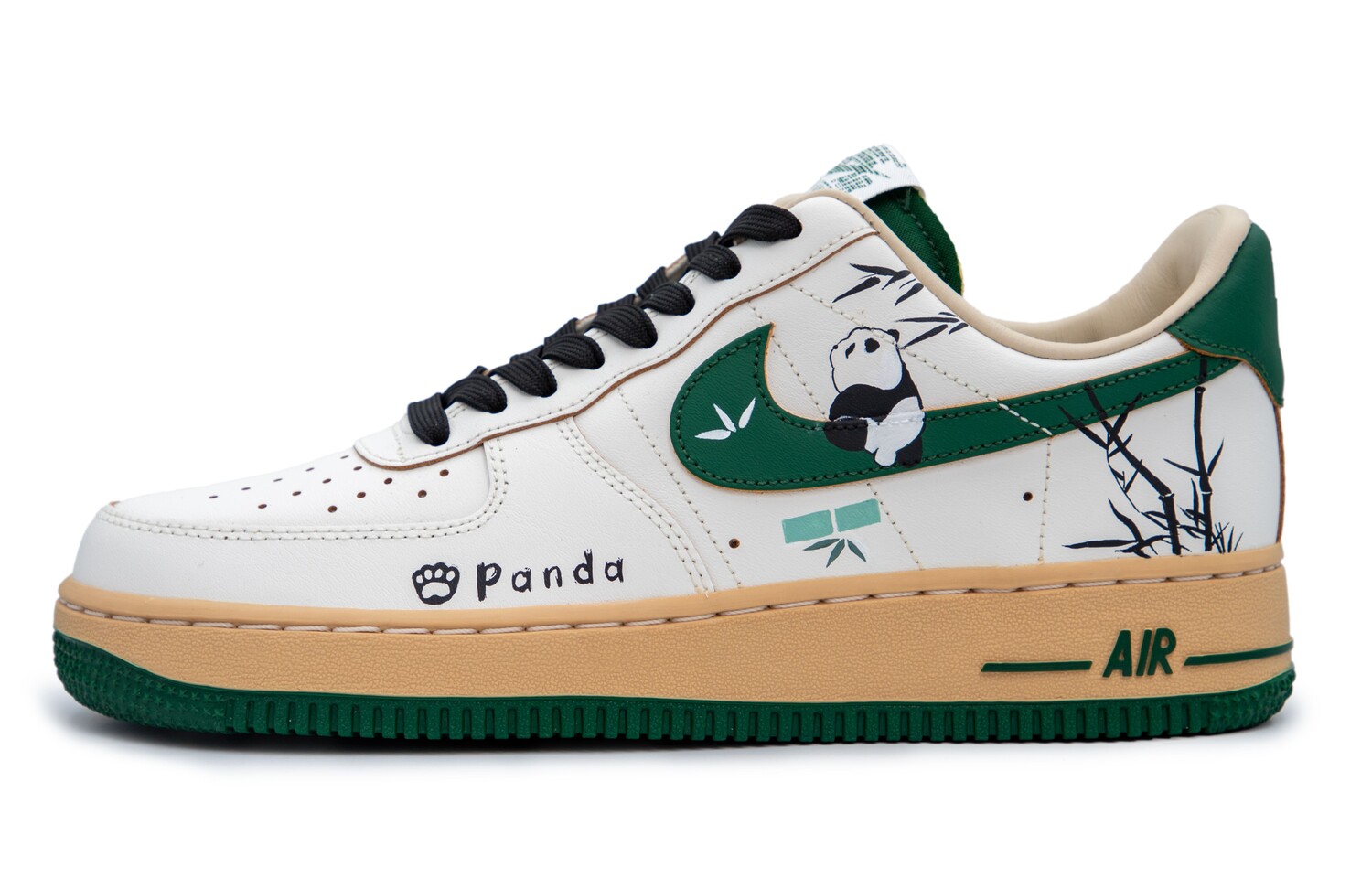 

Кроссовки Nike Air Force 1 Skateboard Shoes Women's Low-Top White/Green, Зеленый, Кроссовки Nike Air Force 1 Skateboard Shoes Women's Low-Top White/Green