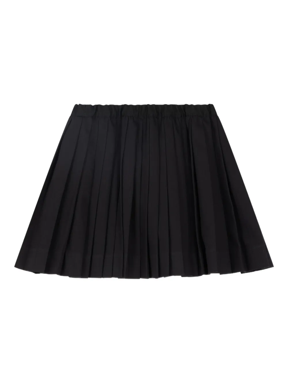 

Плиссированная юбка с эластичным поясом Bonpoint, черный