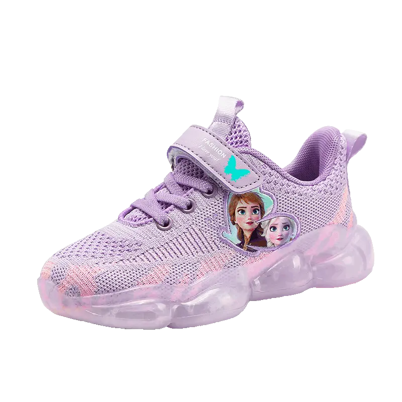 

Кроссовки для бега для детей с противоскользящей амортизацией и износостойкостью KUPE, фиолетовый