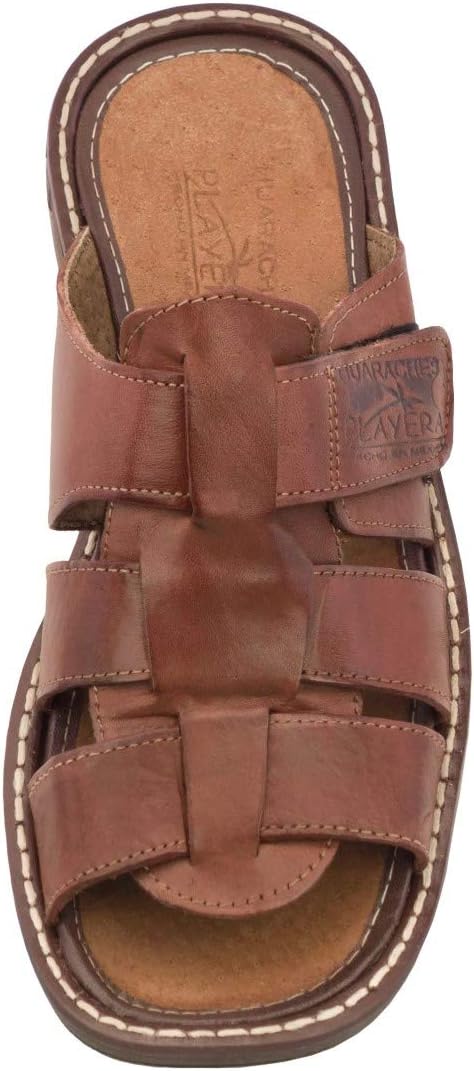 Мужские ковбойские профессиональные сандалии Huarache 660 Rustic Cognac из натуральной кожи, мексиканские, без шнуровки, с открытым носком Cowboy Professional — фото 4